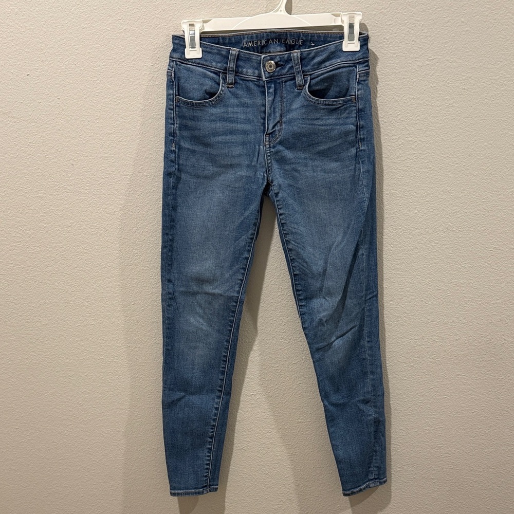 American Eagle Outfitters Women's Skinny Blue Jeans